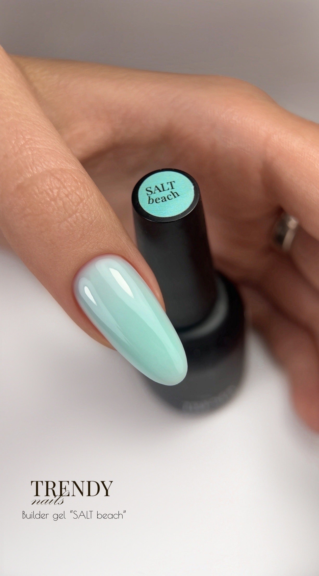 Builder Gel in bottiglia o in barattolo Clear di Trendy Nails 15ml/30ml (autolivellante)