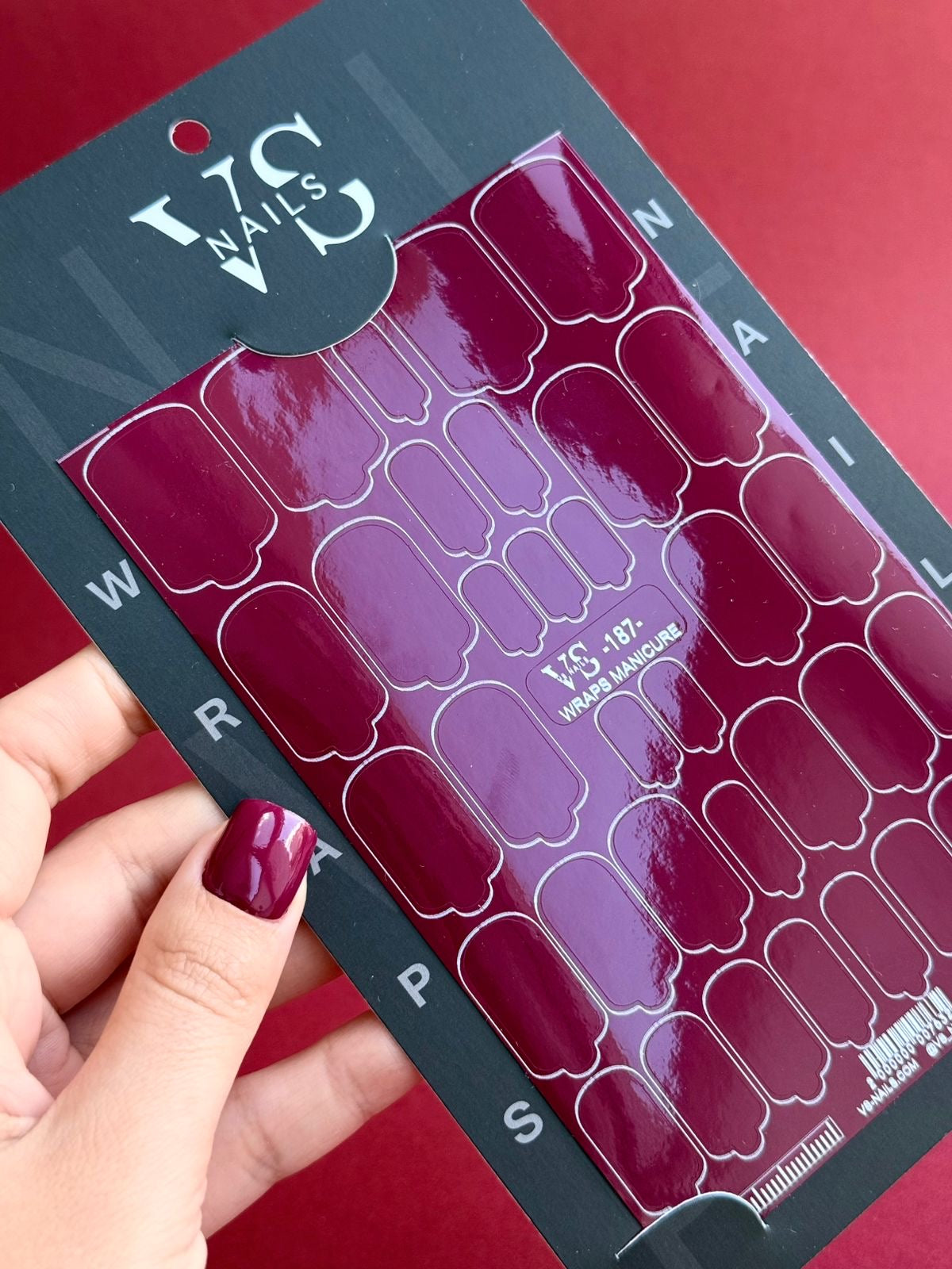 Wrap für Manicure Maxi 187 von VS Nails