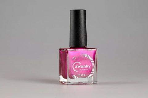 Stamping lacquer magenta metallico n. 10 di Swanky