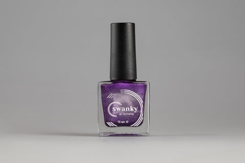 Лаки для штамповки лилового металлического цвета № 11 от Swanky