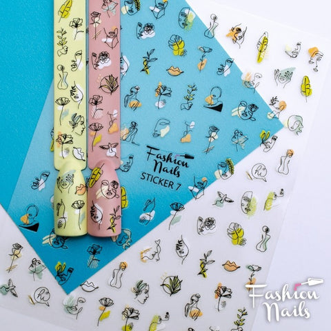 Sticker No. 7 (Self-adhesive stickers)