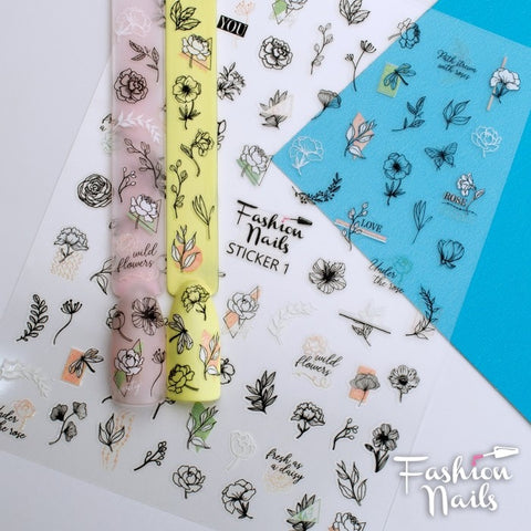 Sticker No. 1 (Self-adhesive stickers)