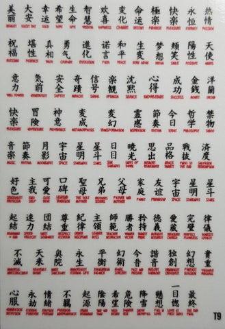 autoadesivi Slider Sticker (diverse frasi) Nr. T9 di i-Stix