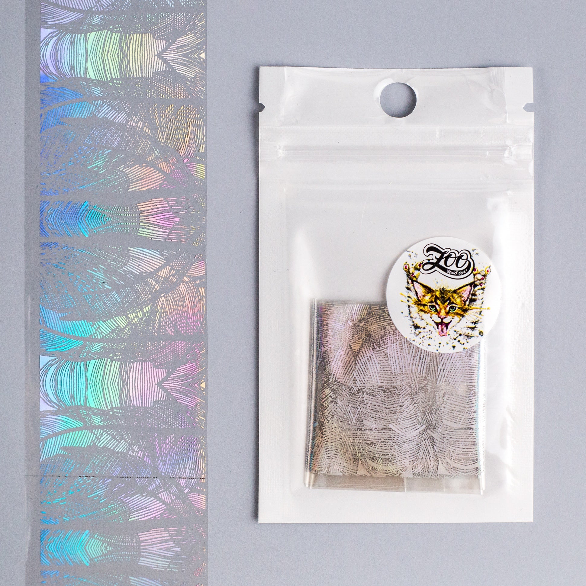 Transfer Foil Holography in various colors from ZOO Nail