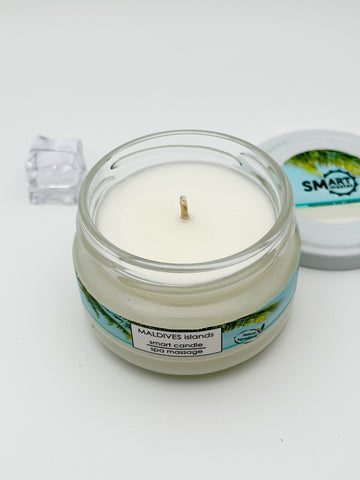 SMART candle for innovative warm massage after each treatment 30ml or 100ml 'Maldives'
