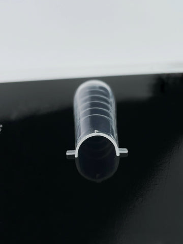 Двойные ногтевые tips для акригеля (многоразовые) прозрачные 120 шт. от Trendy Nails SQUARE