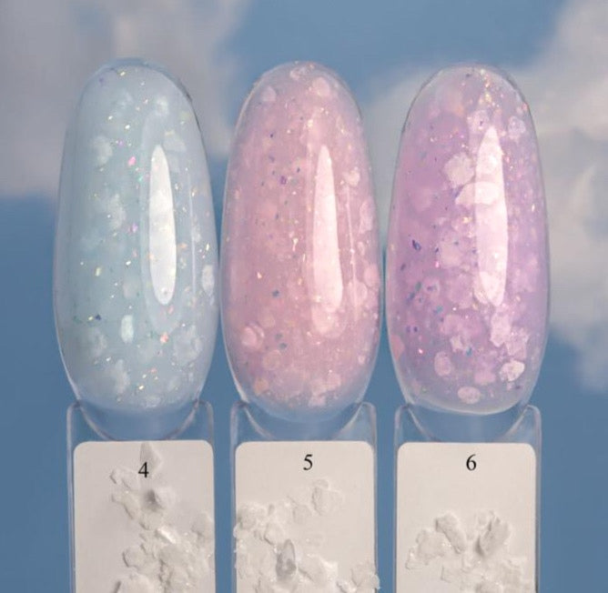 Nail art effect gel SOFTY 5ml from NOGTIKA in 6 colors