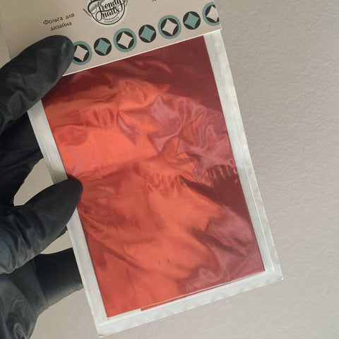 Transfer Фольга № 5 Классический красный от Trendy Nails