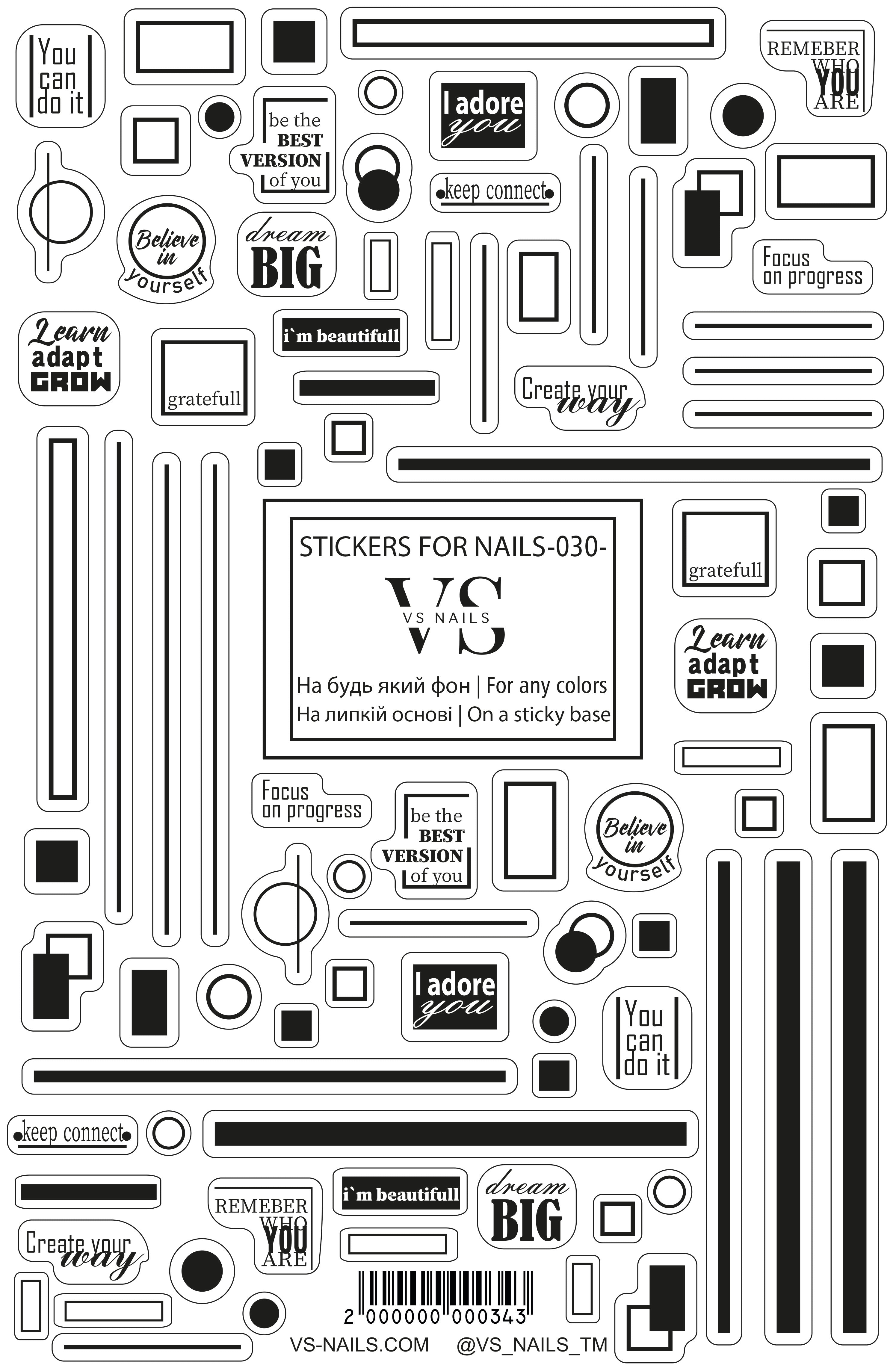 Sticker (adesivo) Love Nr. 029 di VS