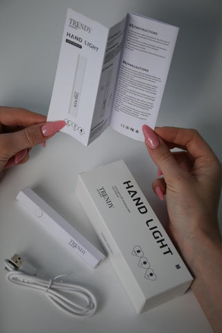 LED flashlight for easy curing of dual tips or nail art from Trendy Nails