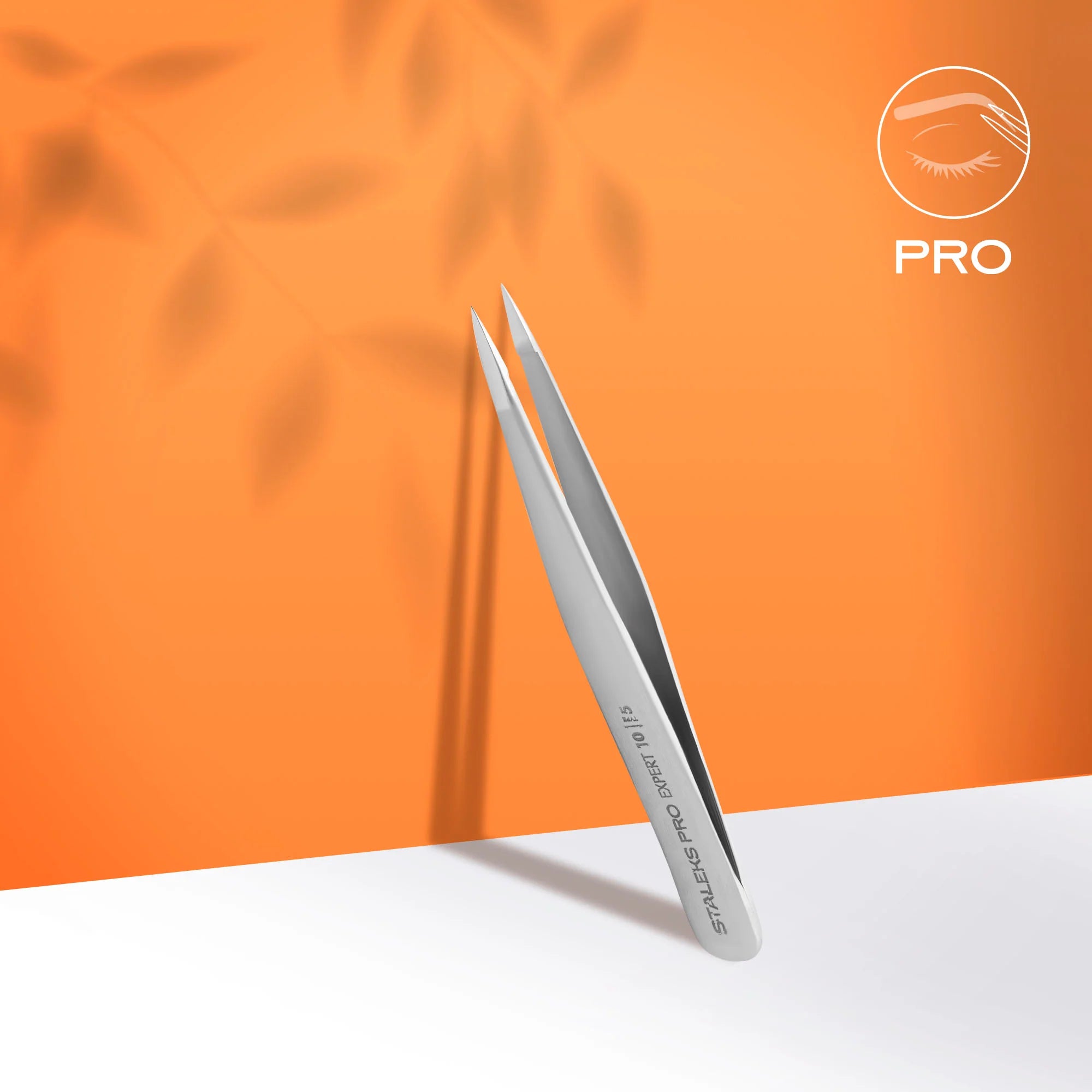 Tweezers for eyebrows TE-10/5 STALEKS EXPERT