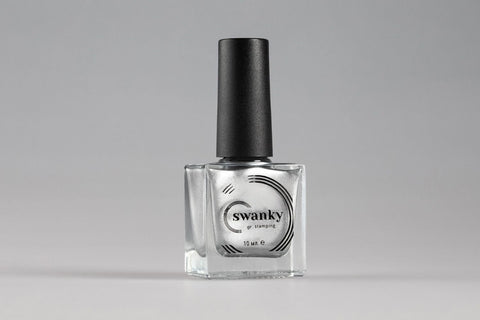 Лаки для штампования серебристый № 004 от Swanky