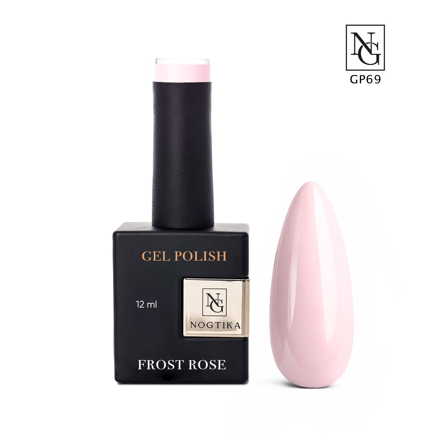 Gel Polish # 69 Frost Rose (12ml) TPO-free