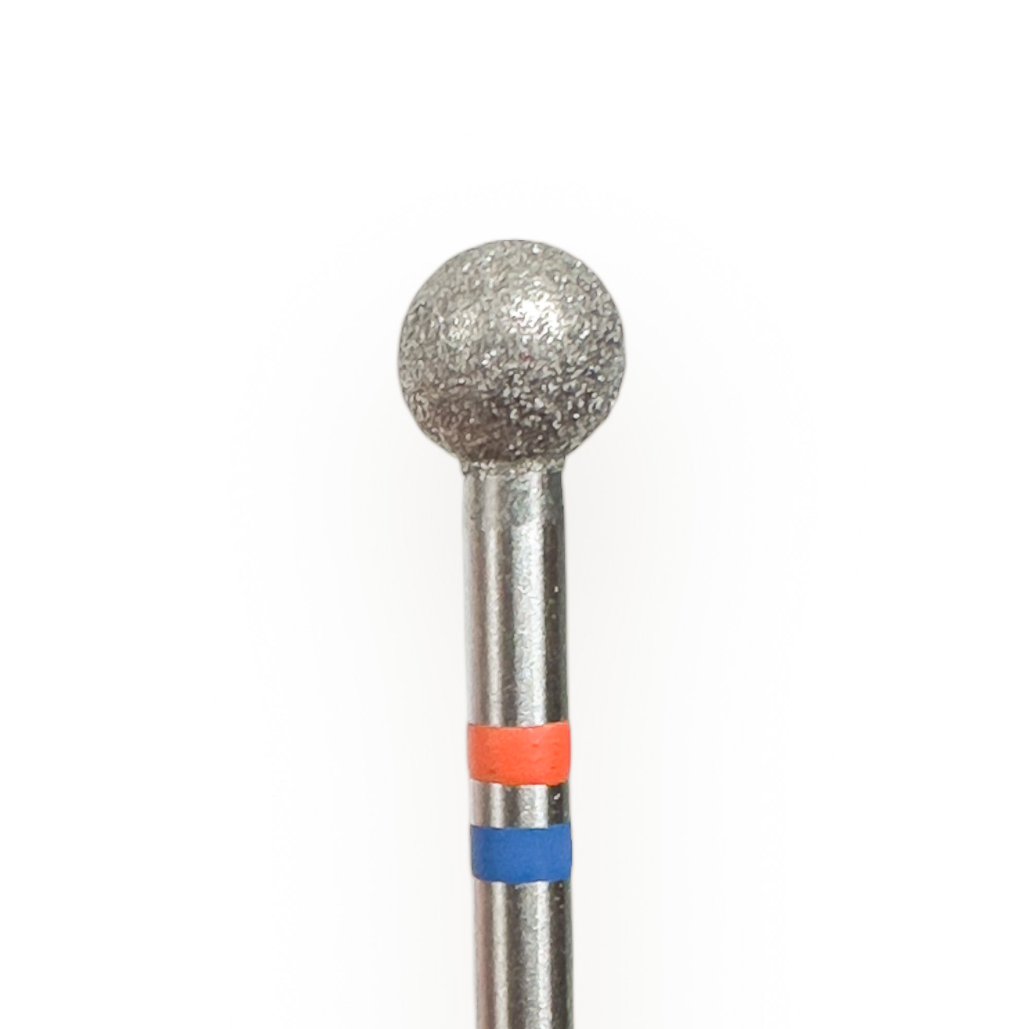 Milling cutter attachment ball diamond bit very fine (yellow ring) in sizes: 2mm to 5.0mm from KMIZ