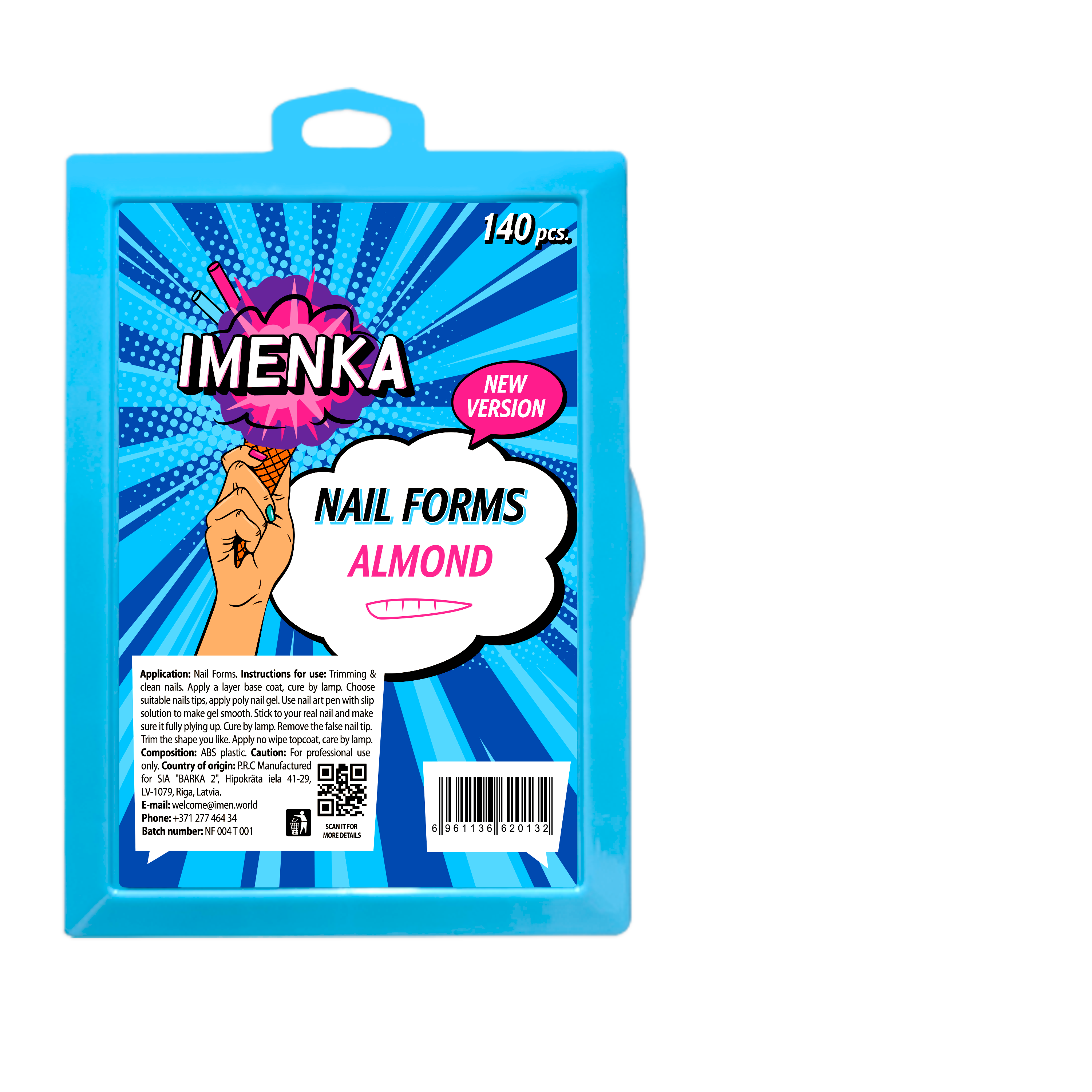 Nail Forms Imenka "Almond" New 2. Version