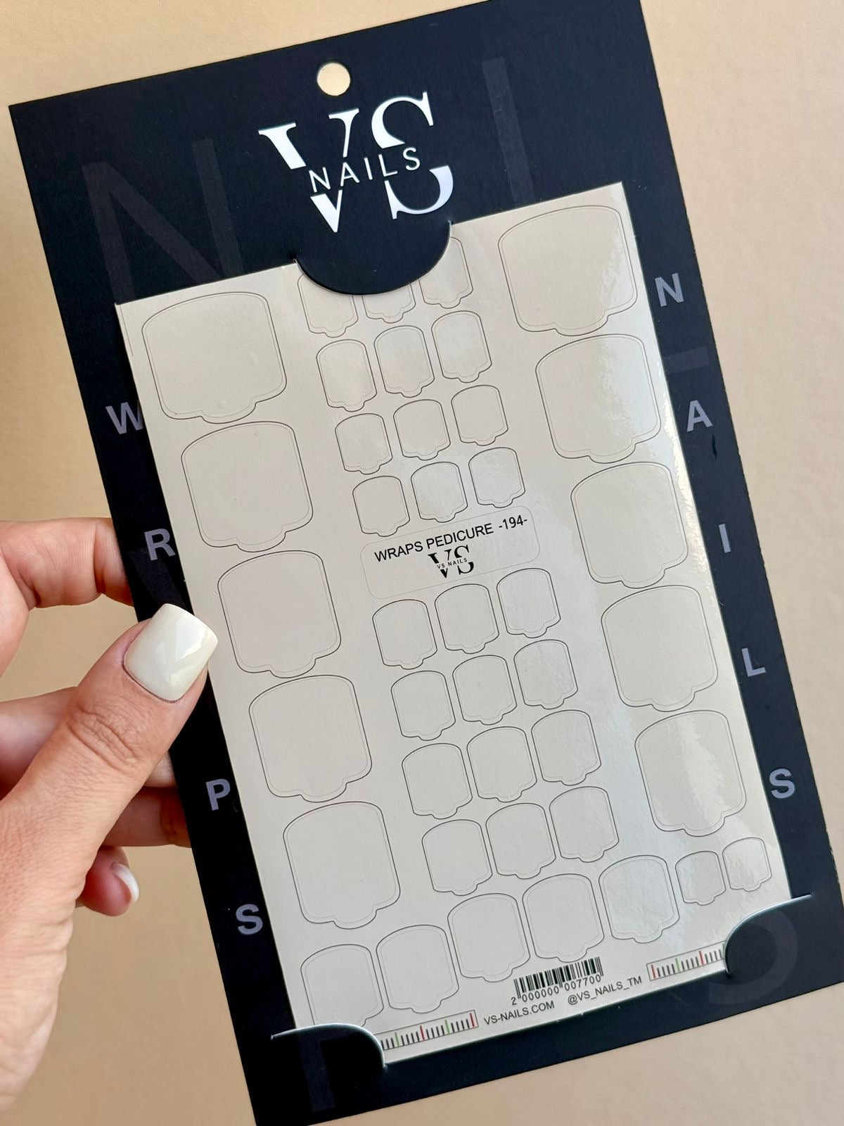 Wrap per Pedicure Maxi 159 di VS Nails