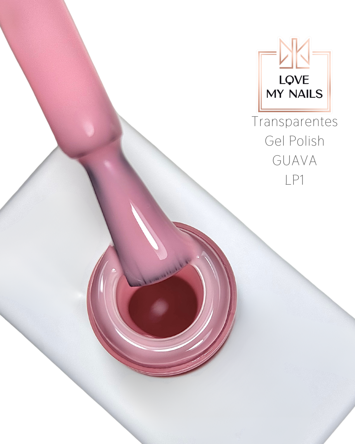 Прозрачный гель-лак "GUAVA" из коллекции SYRUP, 12 мл