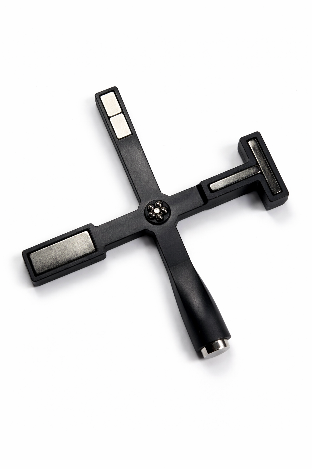 Двойной магнит для эффекта кошачьего глаза серый