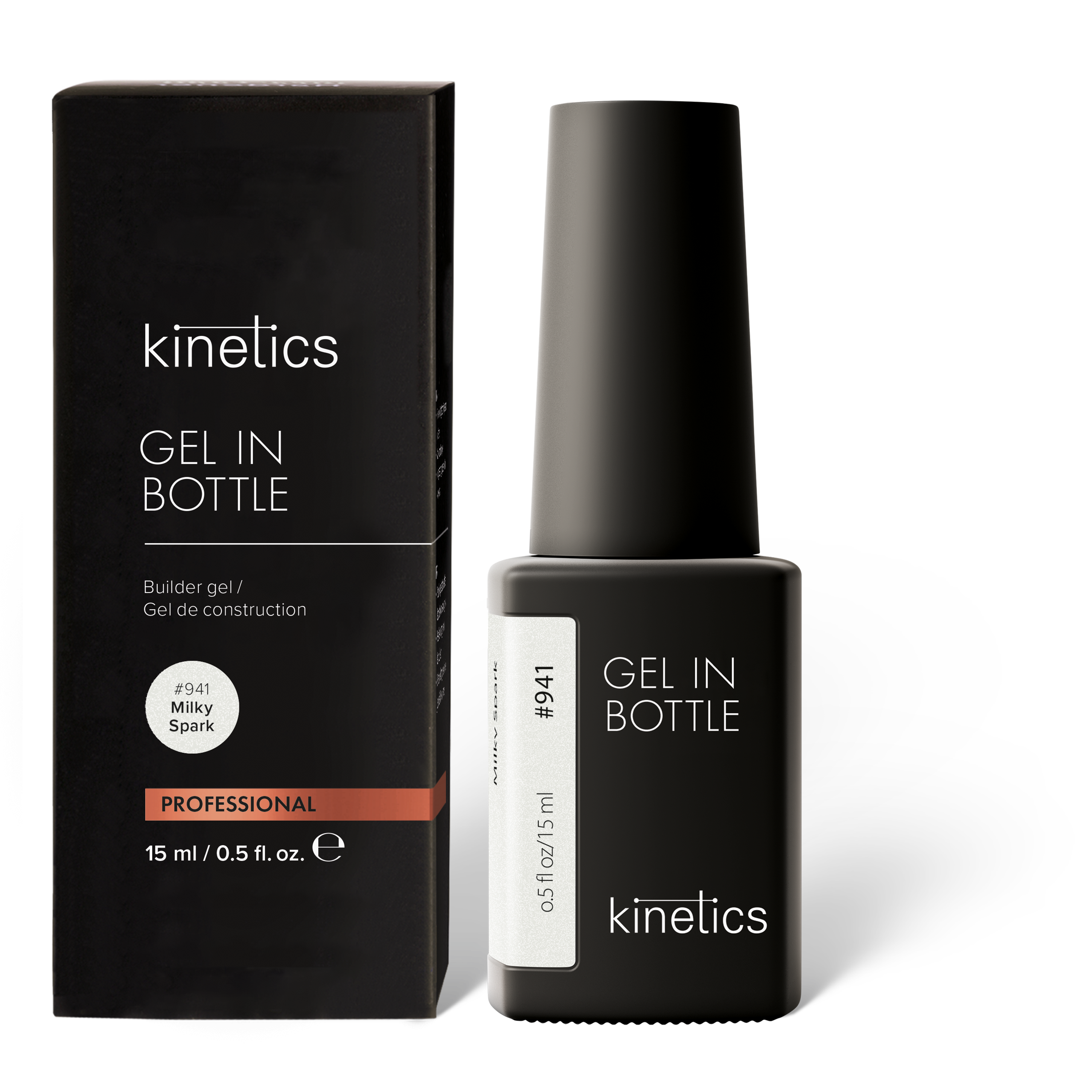 Kinetics GEL IN BOTTIGLIA ROSE CHIARO Nr. 928
