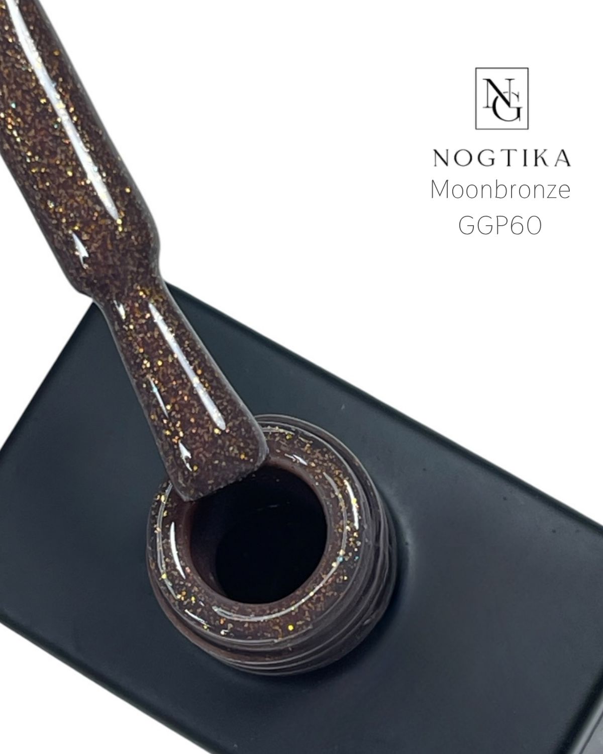 Glitter Gel Polish MOONBRONZE Nr. GGP60 (12ml) TPO/HEMA-free