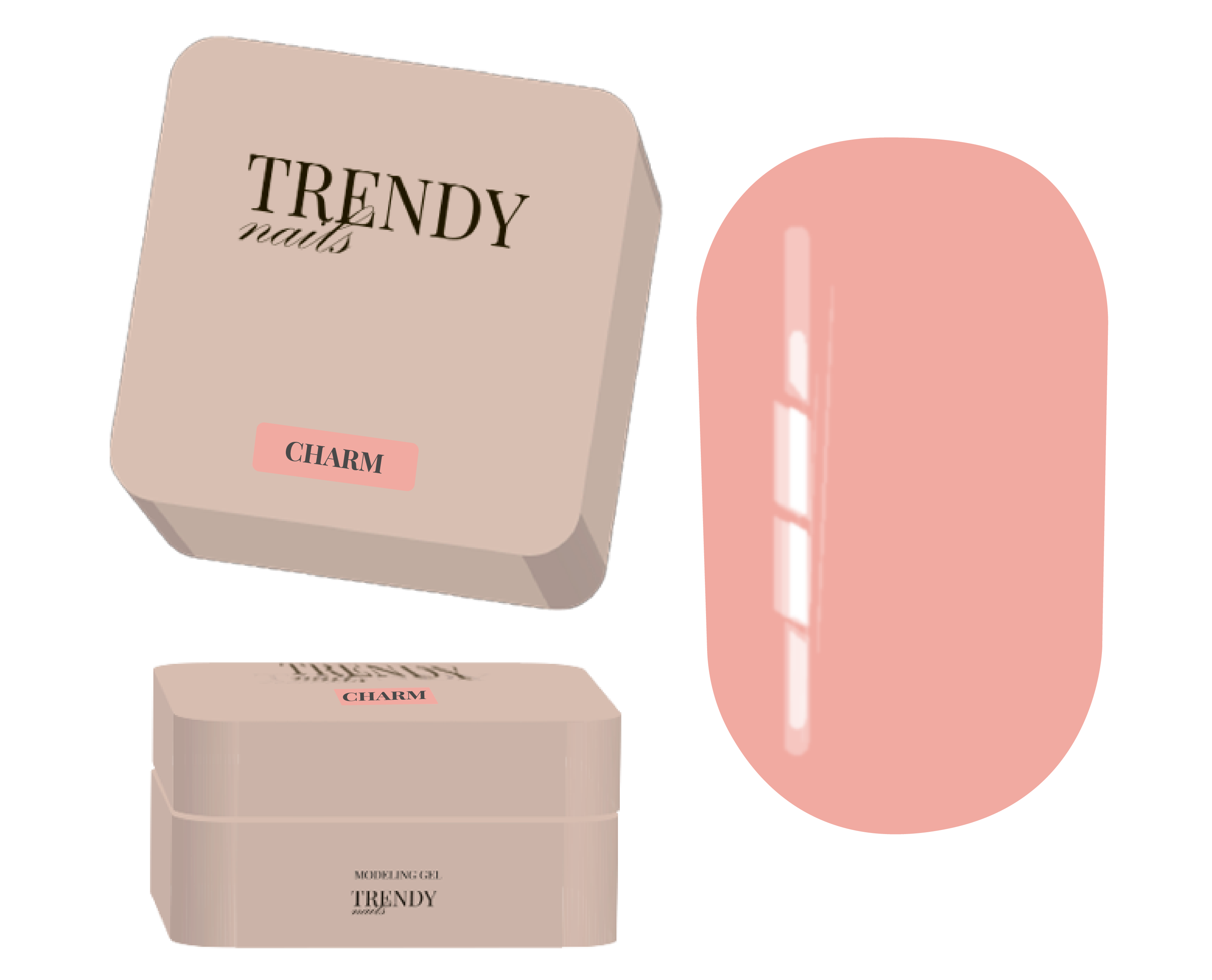 Modeling Gel Charm von Trendy Nails 15ml