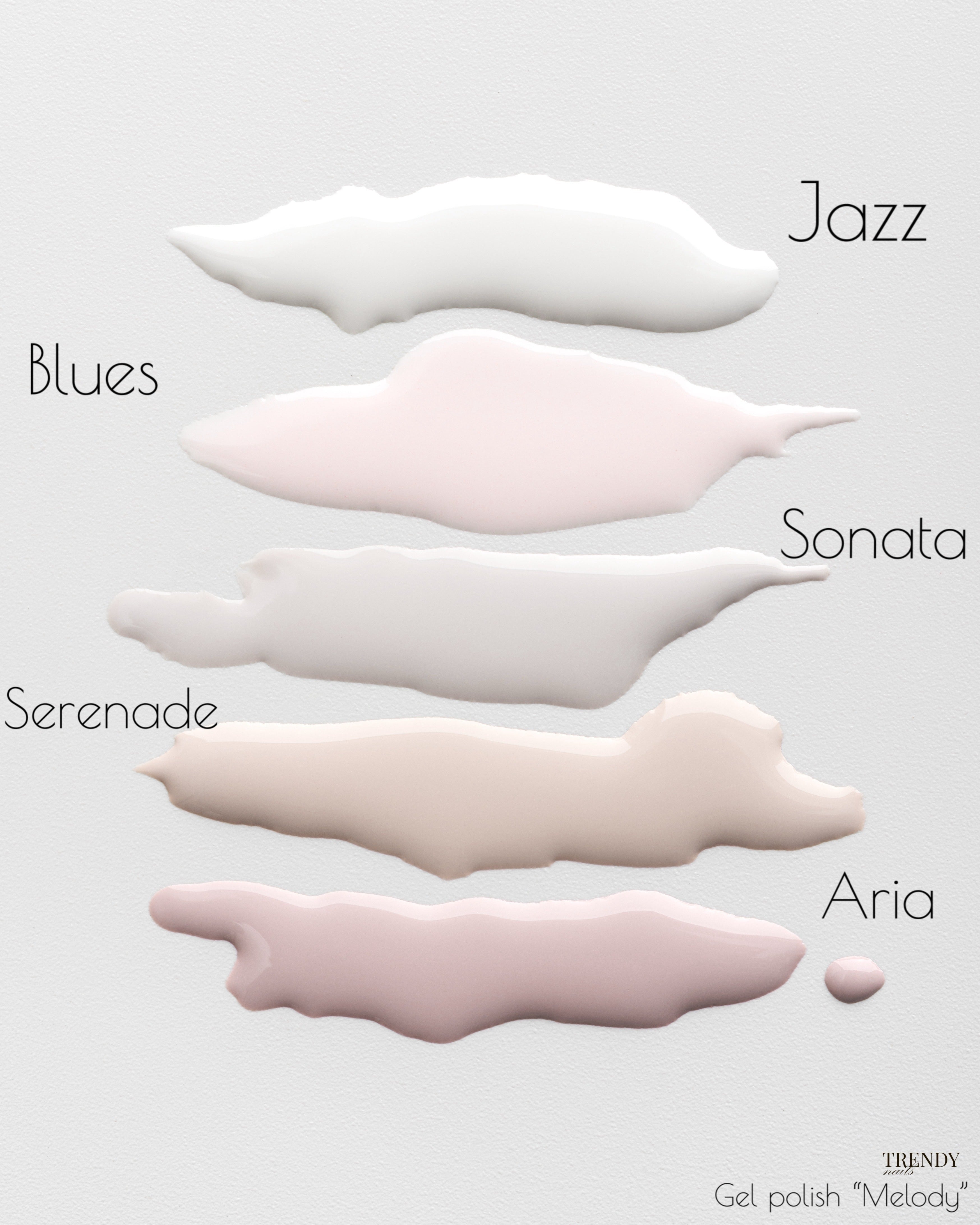 Gel Polish "Sonata" Melody Collection (8ml) von Trendy Nails (TPO/HEMA-free)