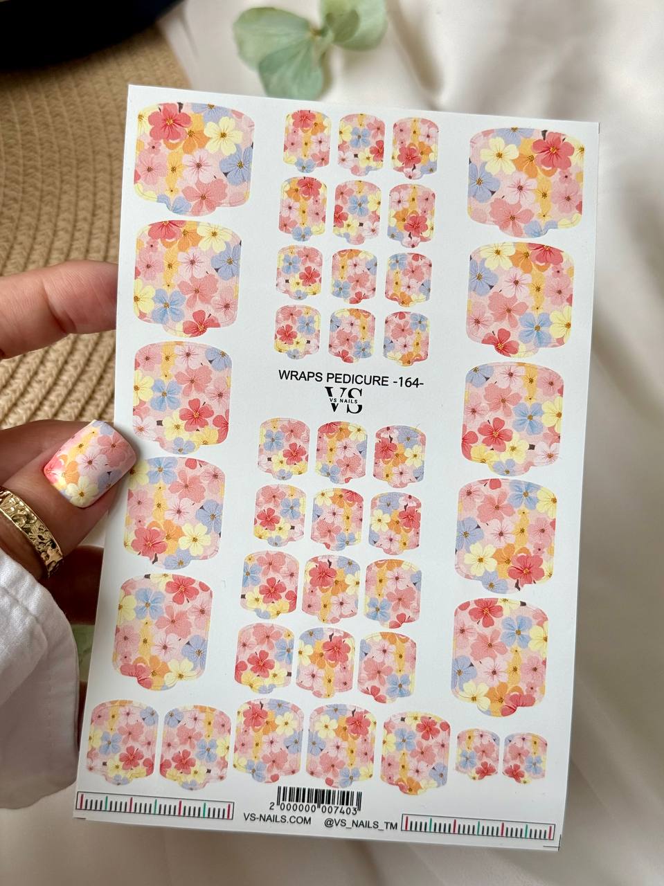 Wrap per Pedicure Maxi 159 di VS Nails