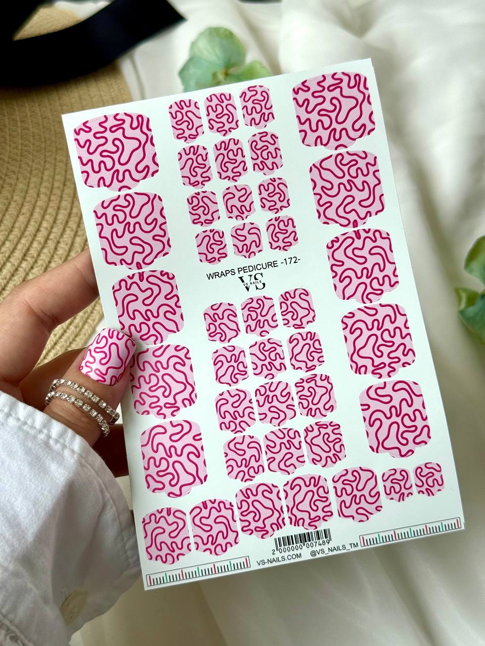 Wrap per Pedicure Maxi 159 di VS Nails