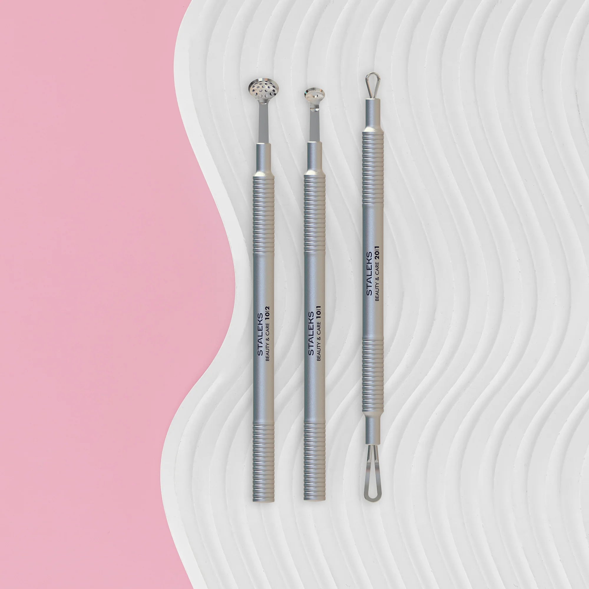 Set di rimozione dei punti neri , per comedoni e acne (3 pz.) STALEKS BEAUTY & CARE