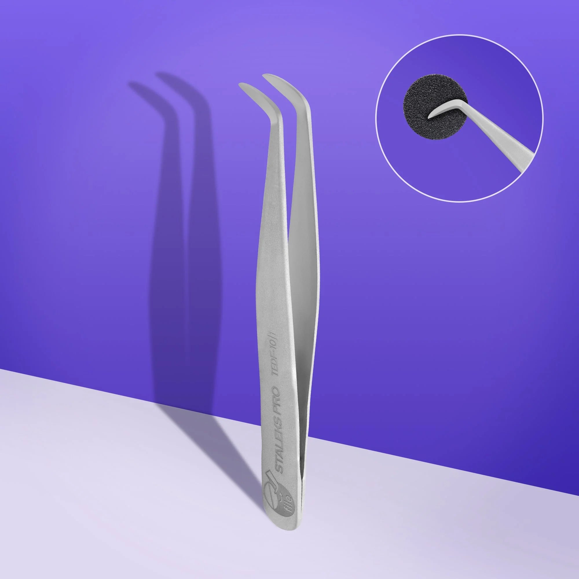Pinzette per dischi e lime di ricambio TEDF-10/1 STALEKS EXPERT