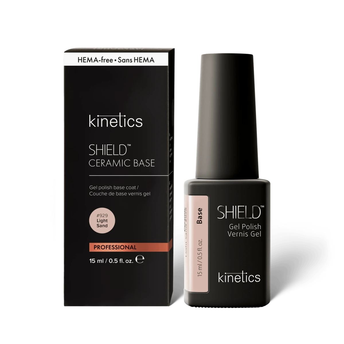 Neu Kinetics SHIELD Ceramic Base Light Sand Nr.929 15ml HEMA frei