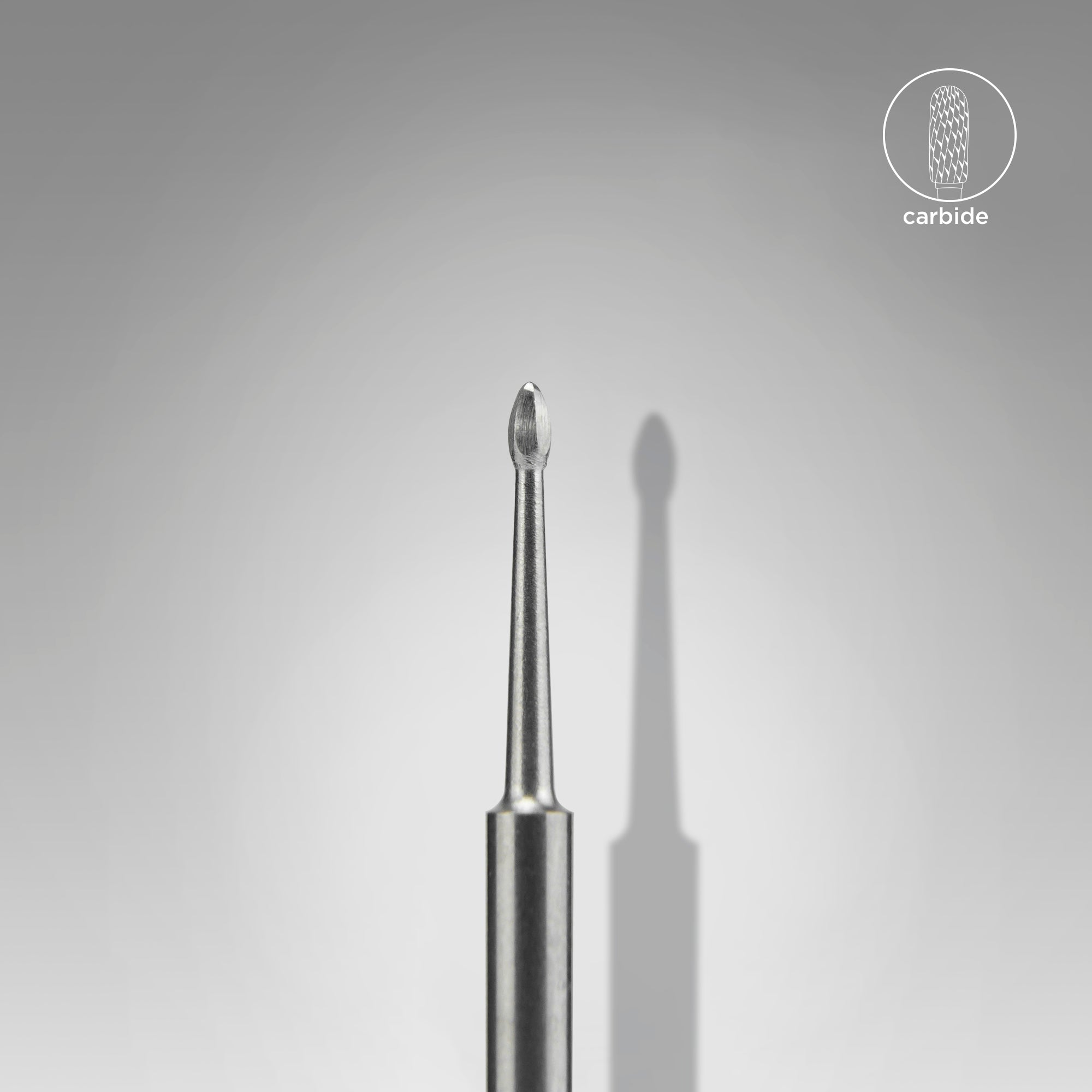 Fresatore di sicurezza in carburo di tungsteno/ pulitore per unghie dimensioni: 1,2/2,5 mm di Staleks
