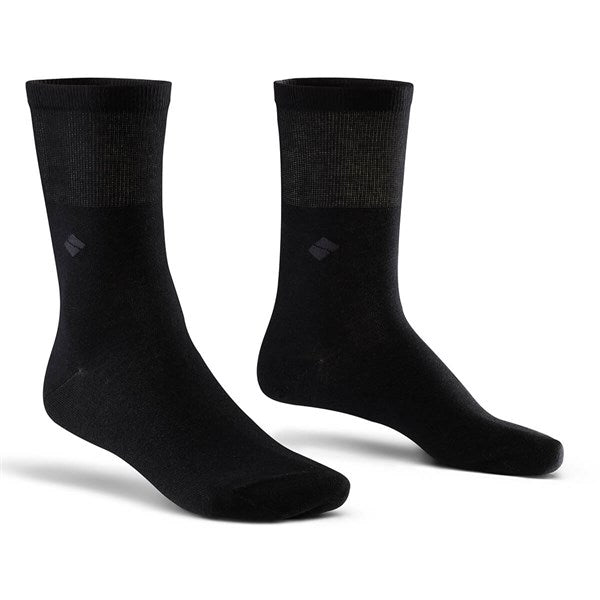 Diabetic Crew Herren 22% Silber Socken schwarz