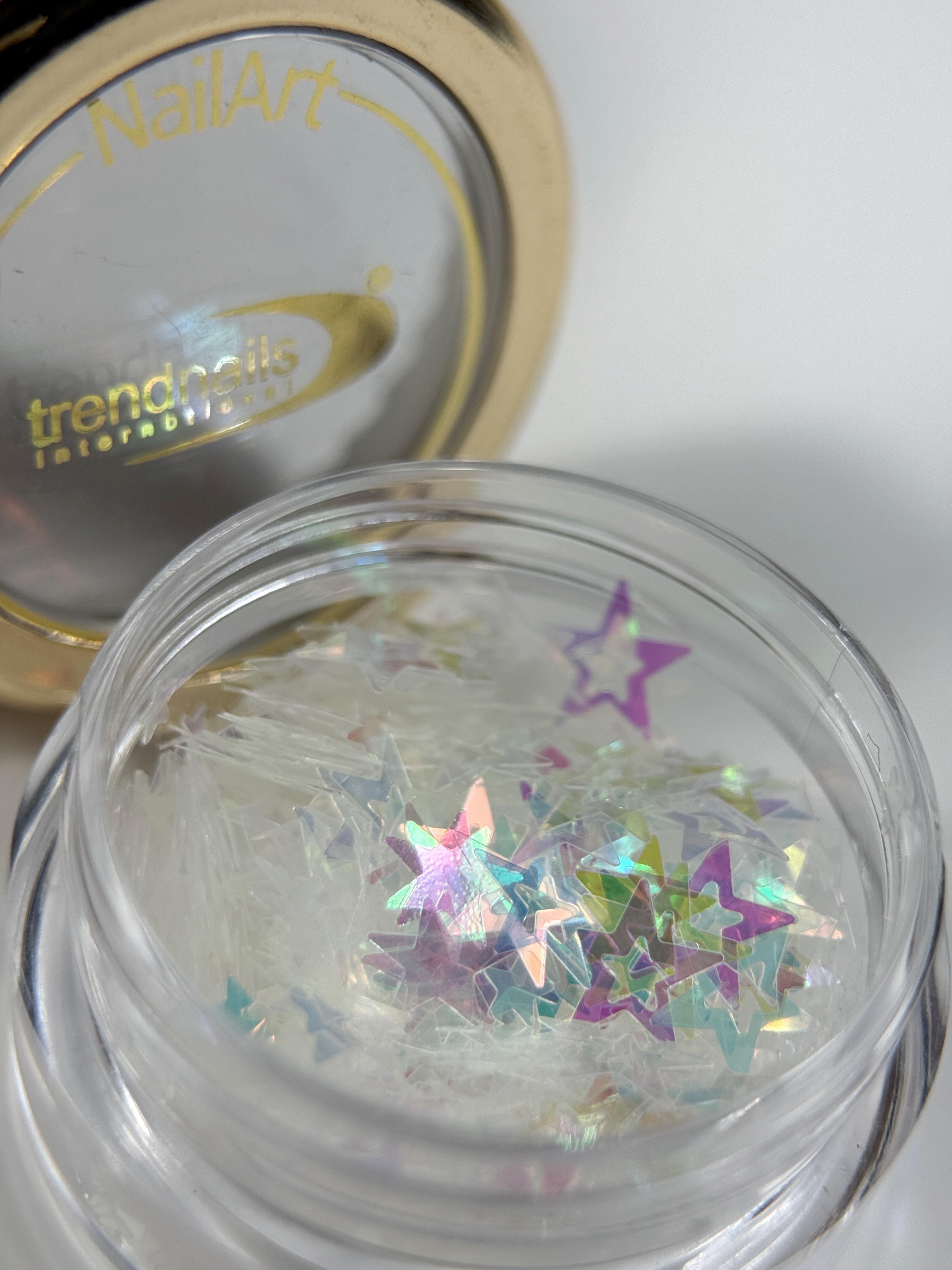 Rombi bianchi iridescenti di Laque