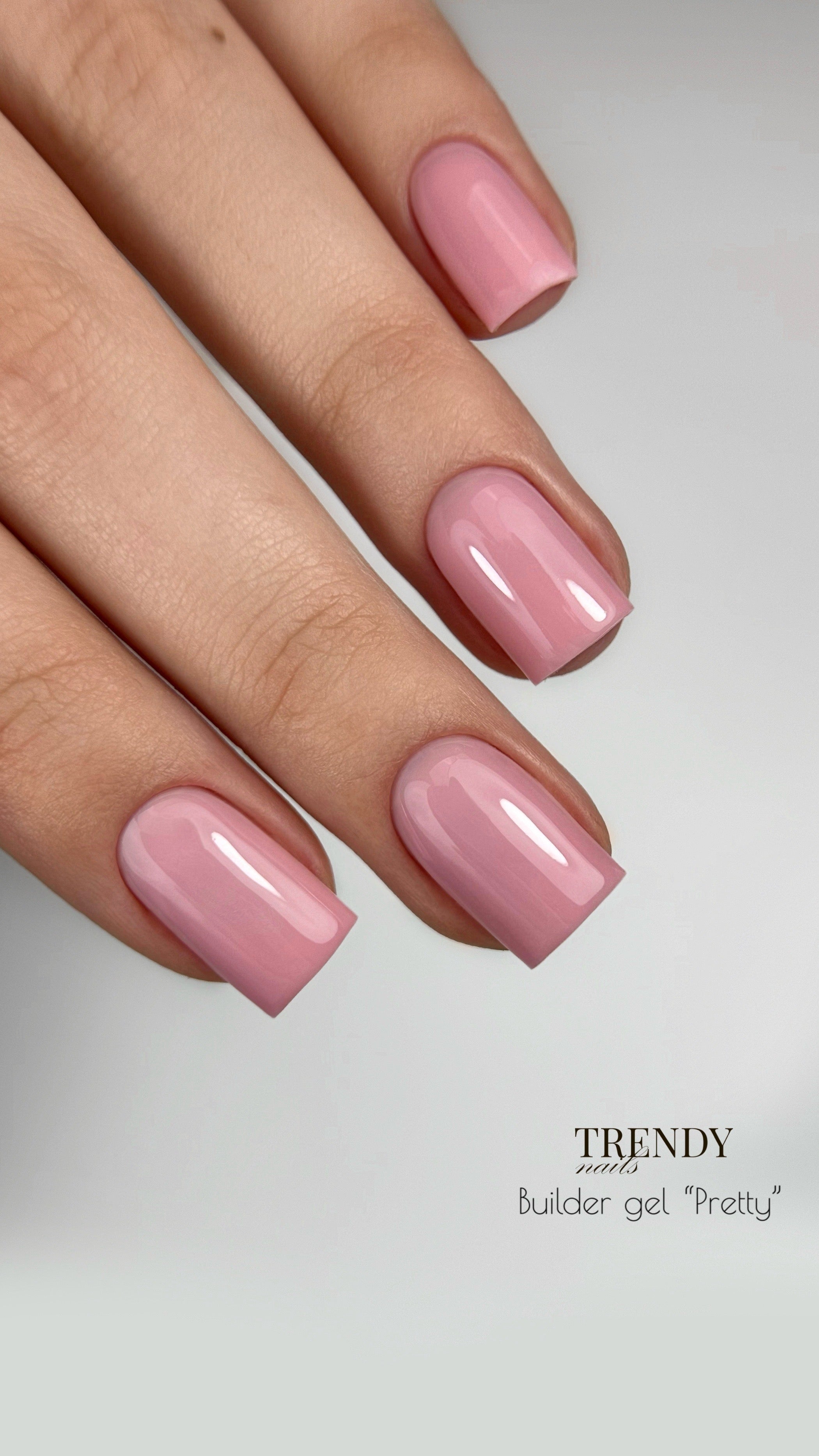 Builder Gel 'Pretty' by Trendy Nails 15/30ml (self-leveling)