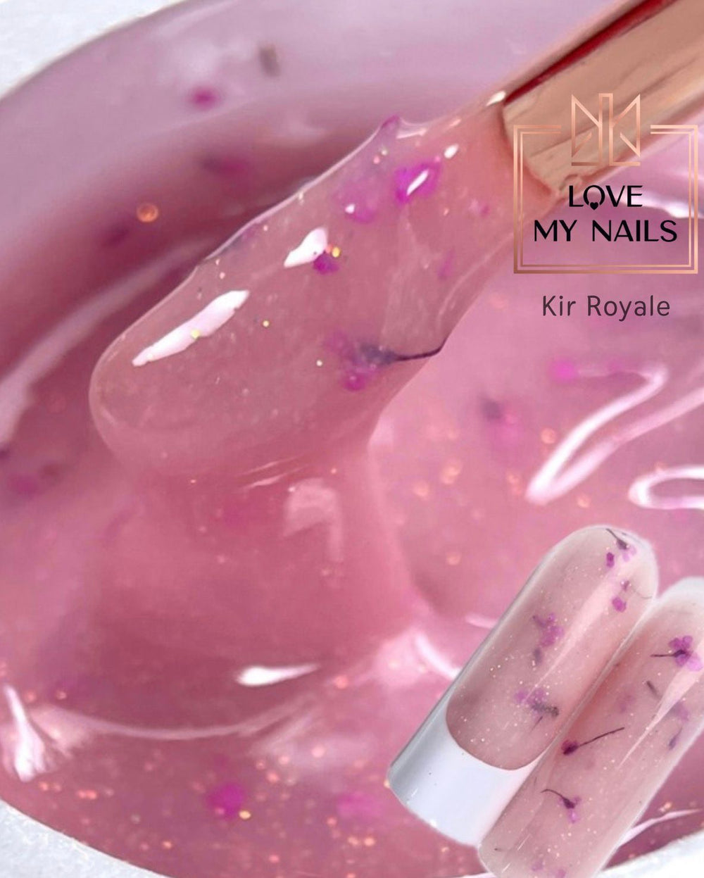 Flower Builder Gel Kir Royale 30ml von Love My Nails