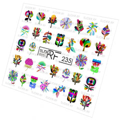 Sticker Design RF235 (Adesivi ad acqua) Slider
