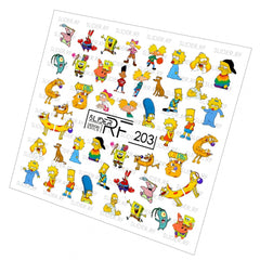 Sticker Design RF203 (Adesivi a base d'acqua) Slider