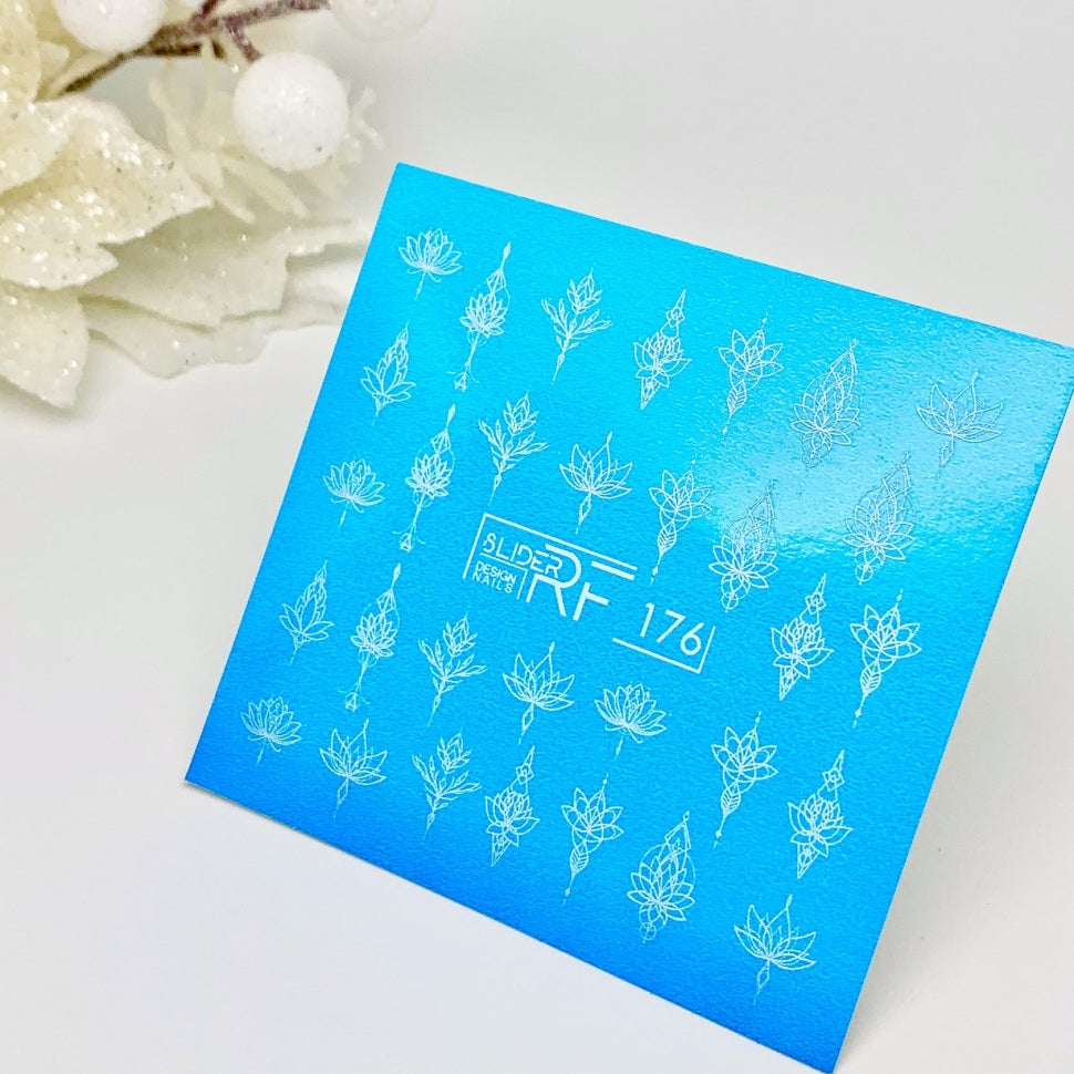 Sticker Design RF176 (Adesivi a base d'acqua) Slider