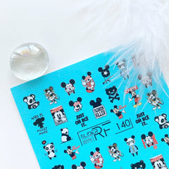 Sticker Design RF140 (Adesivi a base d'acqua) Slider