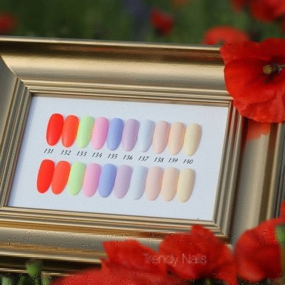 Gel Polish (LIMITIERT) in 10 Farben von Trendy Nails (je 8ml), Nr.: 131, 132, 133, 134, 135, 136, 137, 138, 139, 140