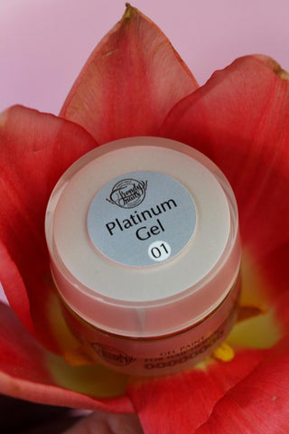 Gel Paint Platinum Gel Silber