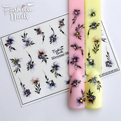 Sticker Design 3D Crystal No. 36 (Water-soluble stickers)