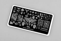 Piastra di Stamping Stencil Nr. 051 di Swanky