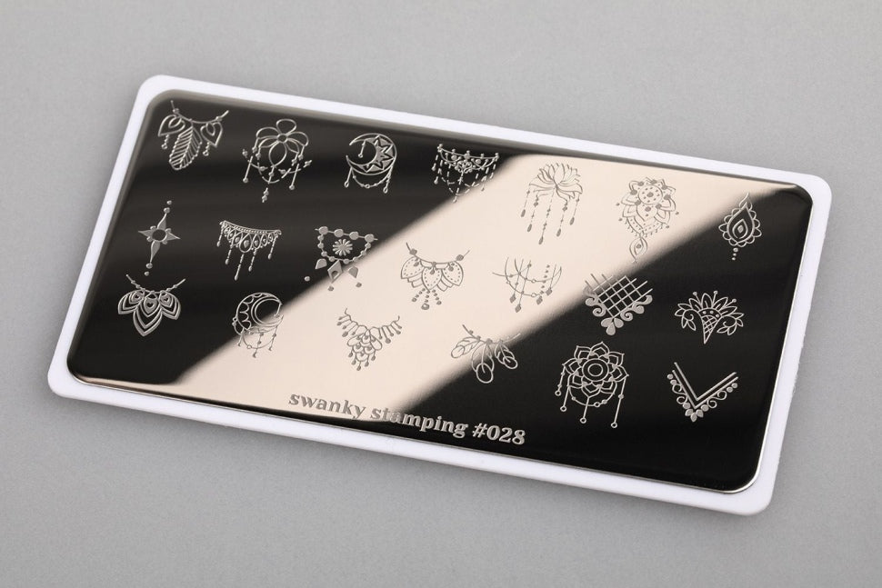 Stamping Plate Stencil No. 028 by Swanky