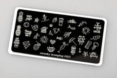 Placca di stampaggio modello Nr. 037 di Swanky