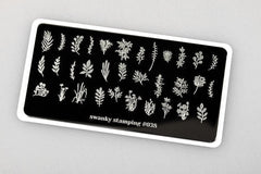 Stamping Plate Schablone Nr. 038 di Swanky