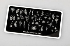 Stamping plate template No. 041 di Swanky
