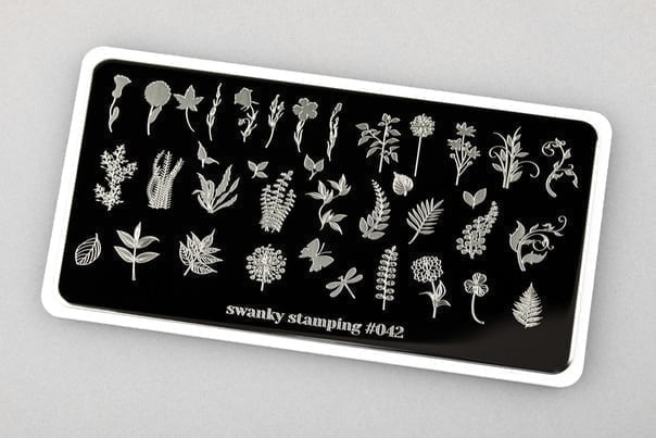 Stamping Platte Schablone Nr. 042 di Swanky