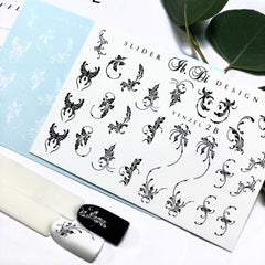 Sticker VENZEL 2B Nero IBDI Nails